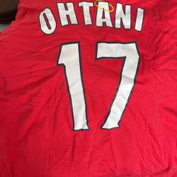Shohei Ohtani Jersey Tee Shirt