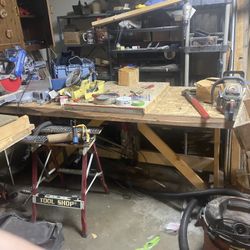 Wood Working Bench 