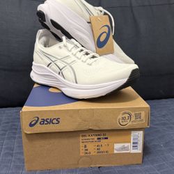White ASICS Shoes