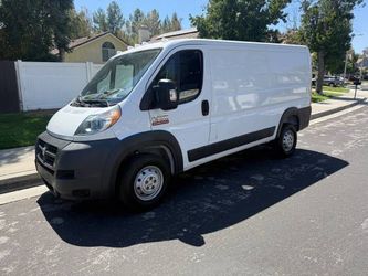 Van 2021 ram pro master cargo van