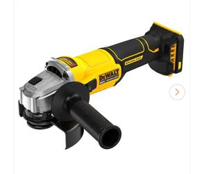 DeWalt 20-Volt MAX Cordless Brushless 4-1/2 in. Angle Grinder with Slide Switch