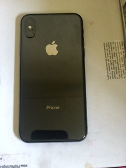 iPhone X 64GB iCloud unlocked