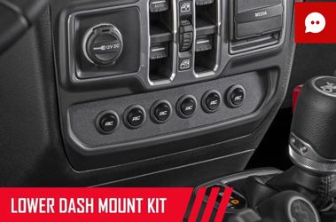 MLC-6 Switch Panel Jeep Wrangler JL (18-25)