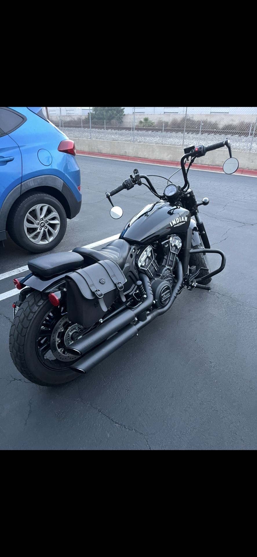 Indian scout bobber