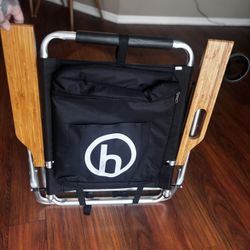Foldable Chair With Back Cooler 