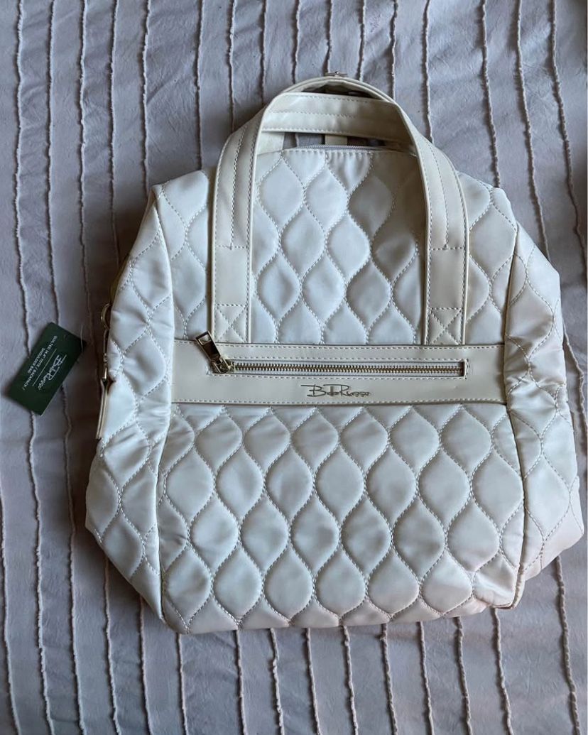Brand New Bella Russo Quilted Tote Backpack