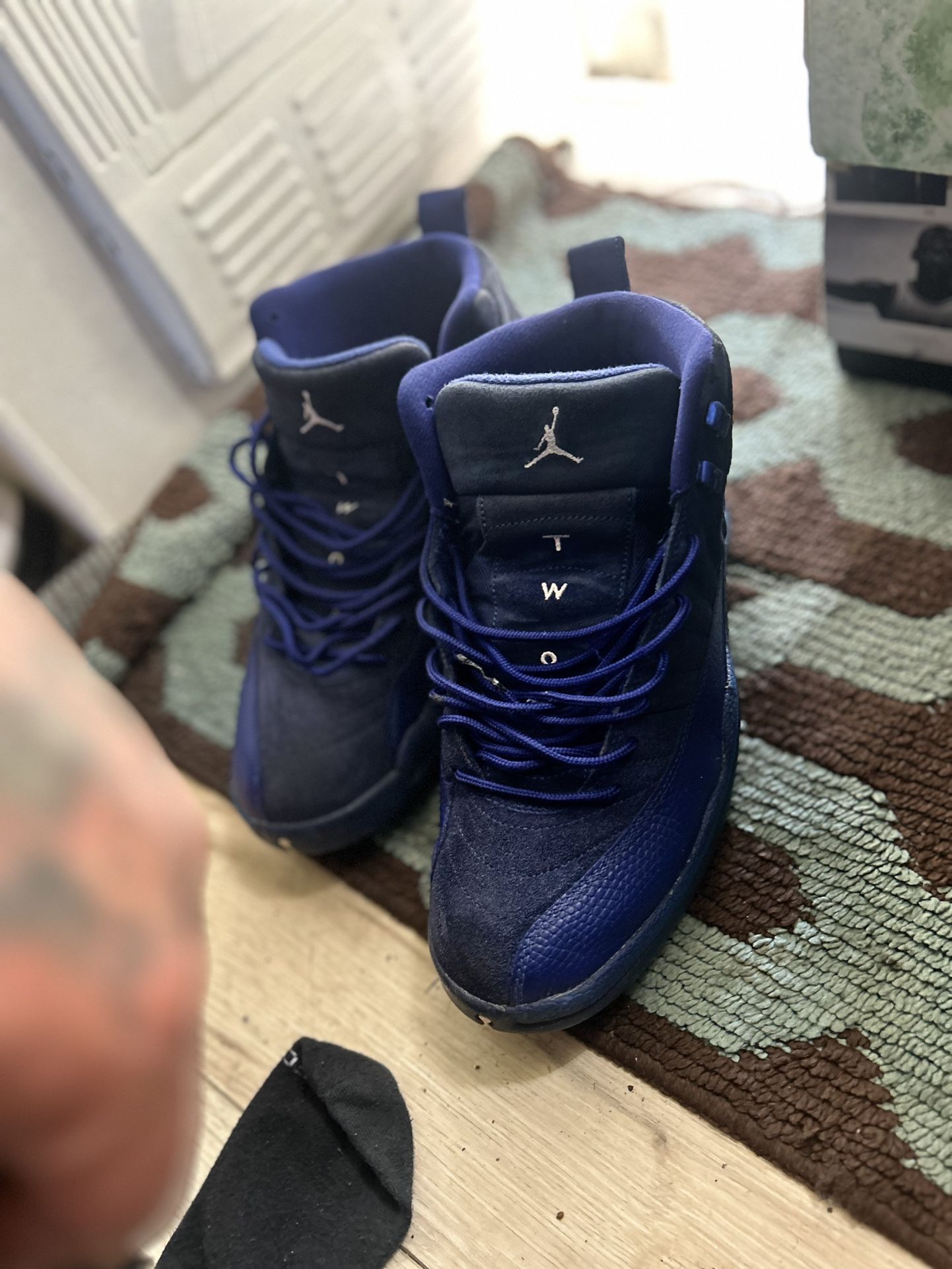 Royal Blue Jordan 12s