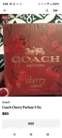 Coach Cherry perfume new in box sealed