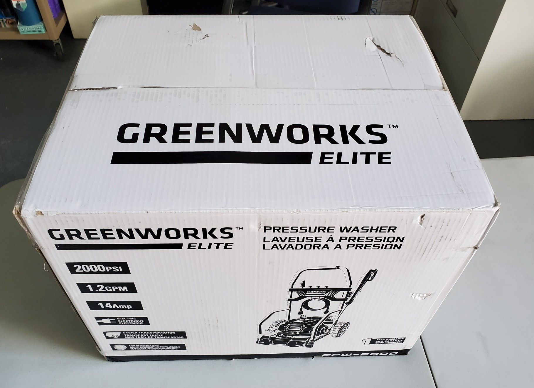 Greenworks Elite EPW2000 Electric Pressure Washer for Sale in North