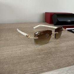 Diamond Cartier Buff Frames 