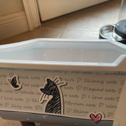 Snap On Lid Large Litter Box 