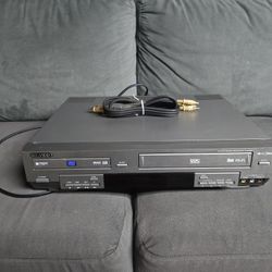 Go Video Sonic Blue DVR4400 DVD VHS Player Recorder Combo Tested No Remote