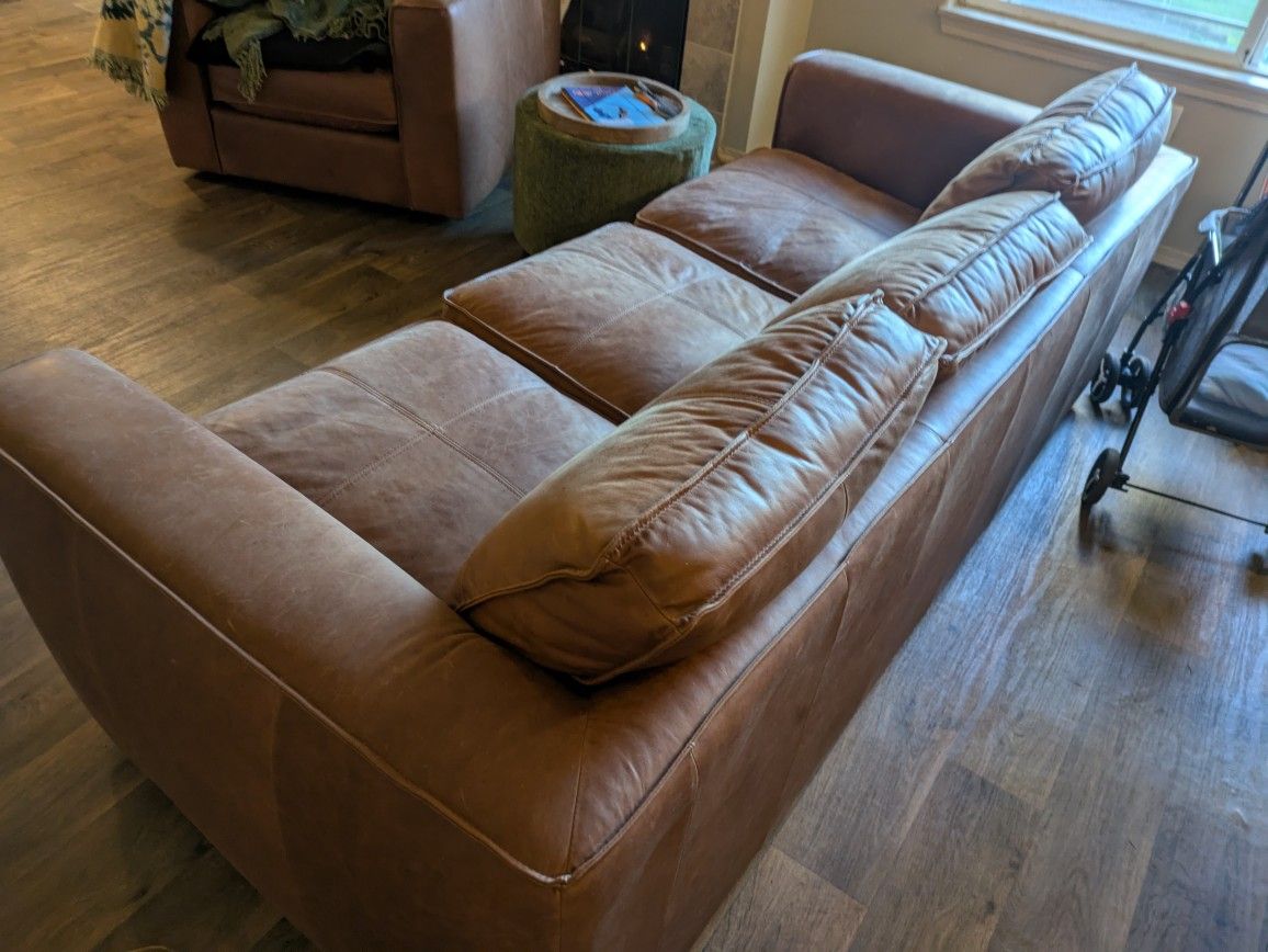 leather Couch 