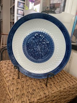 16” Diameter Japanese Glazed Platter