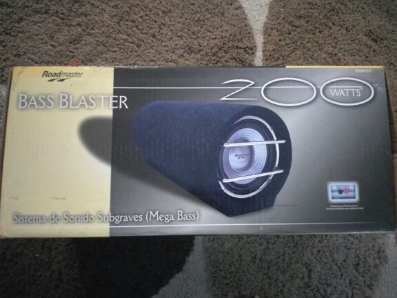 Roadmaster Mega Bass 6.5" Subwoofer System 40 Watts Rms 200w Max 18.5"