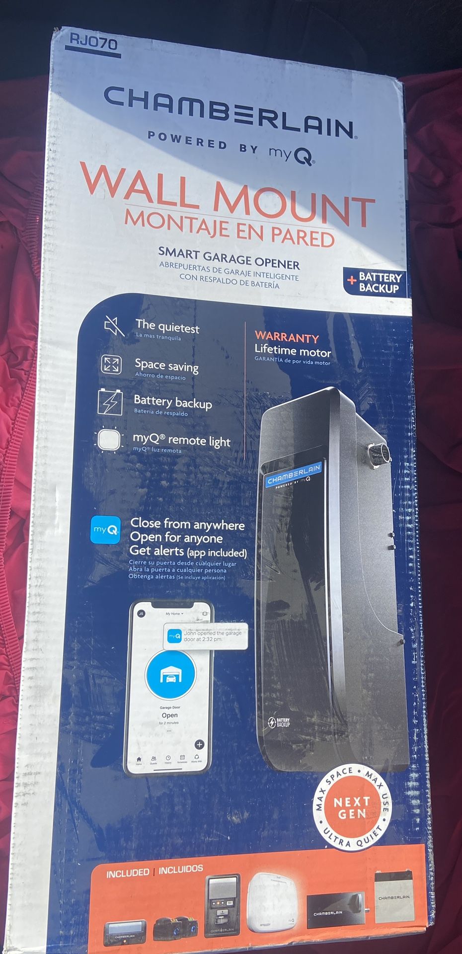 Wall Mount Garage Door Opener