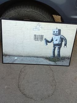 Banksy print 36x24"