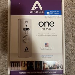 Apogee One For Mac