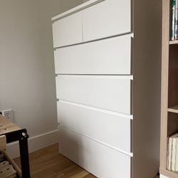 IKEA Malm Dresser (white)