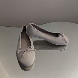 Girls Brand New European Genuine Leather Ballet Flats