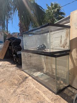 2 Large Reptile / Fish Tanks