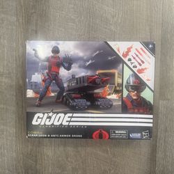 In Hand, Brand New, Never Opened Hasbro G.I. Joe Classified Series - # 74 - Cobra Scrap Iron and Anti Armor Drone - 6” Action Figure
