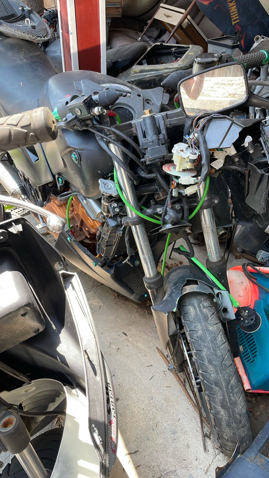 Motorcycle And Tao Tao