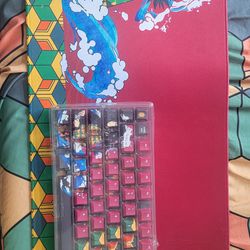 Key Caps And Mouse Pad Set