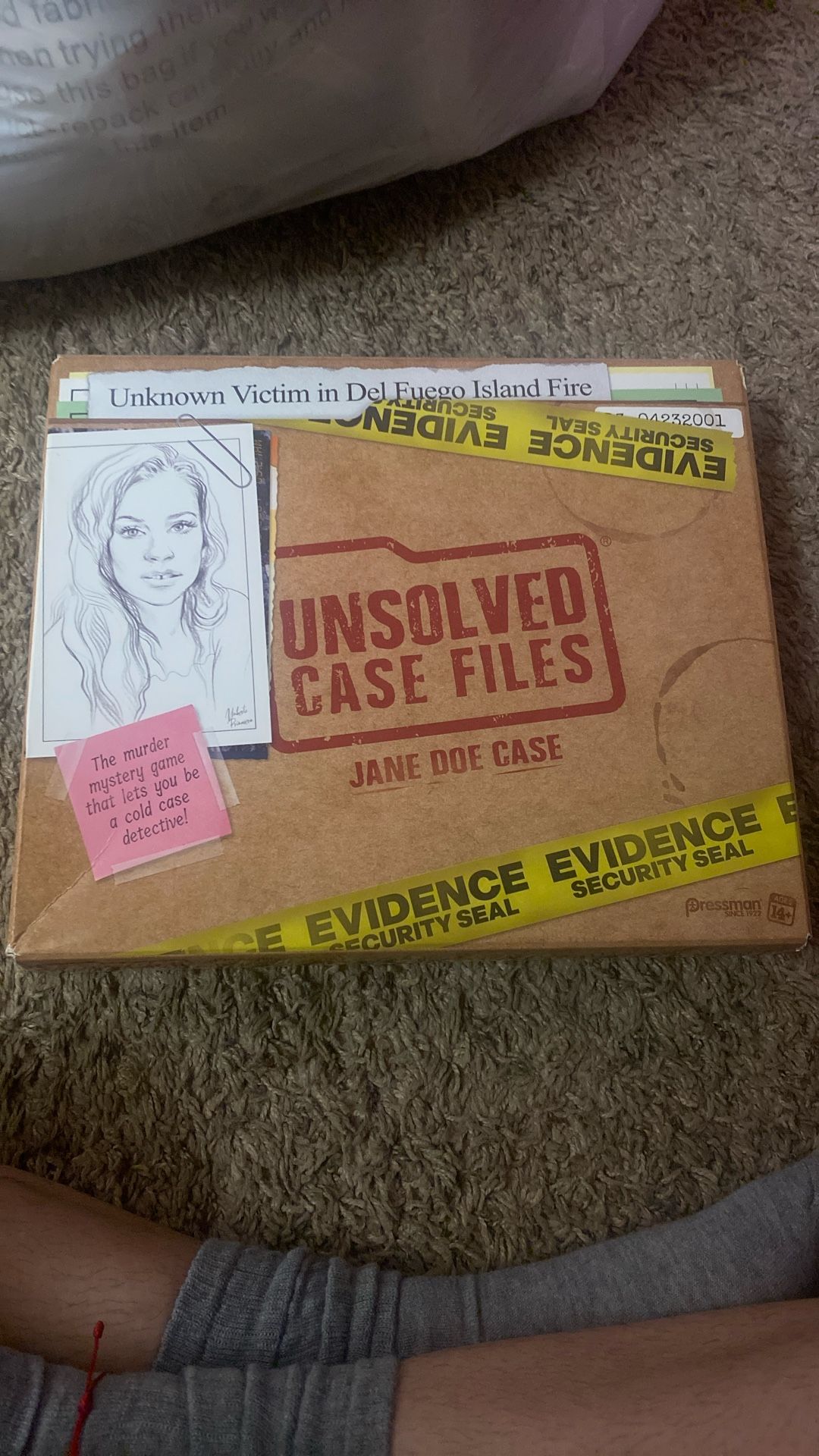 Unsolved Cold Case Game