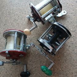 3 Used Penn Fishing Reels $50 FIRM 