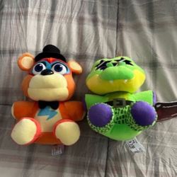 Funko Five Night’s At Freddy’s Security Breach Glamrock Freddy & Monty Plush