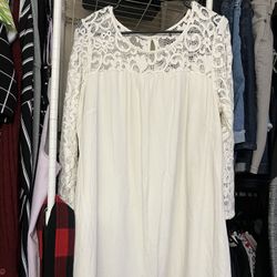 White Lace Dress