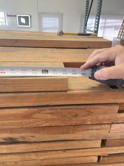 wood deck shelving for industrial storage rack
