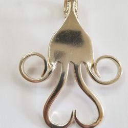 Necklace Bent Fork
