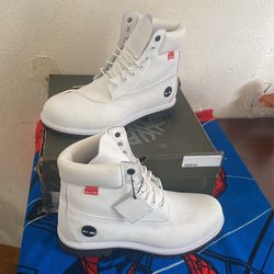 Timberland Heritage 6 Inch Waterproof Boot White Helcor