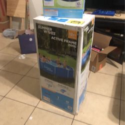 Outside Pool And Cover