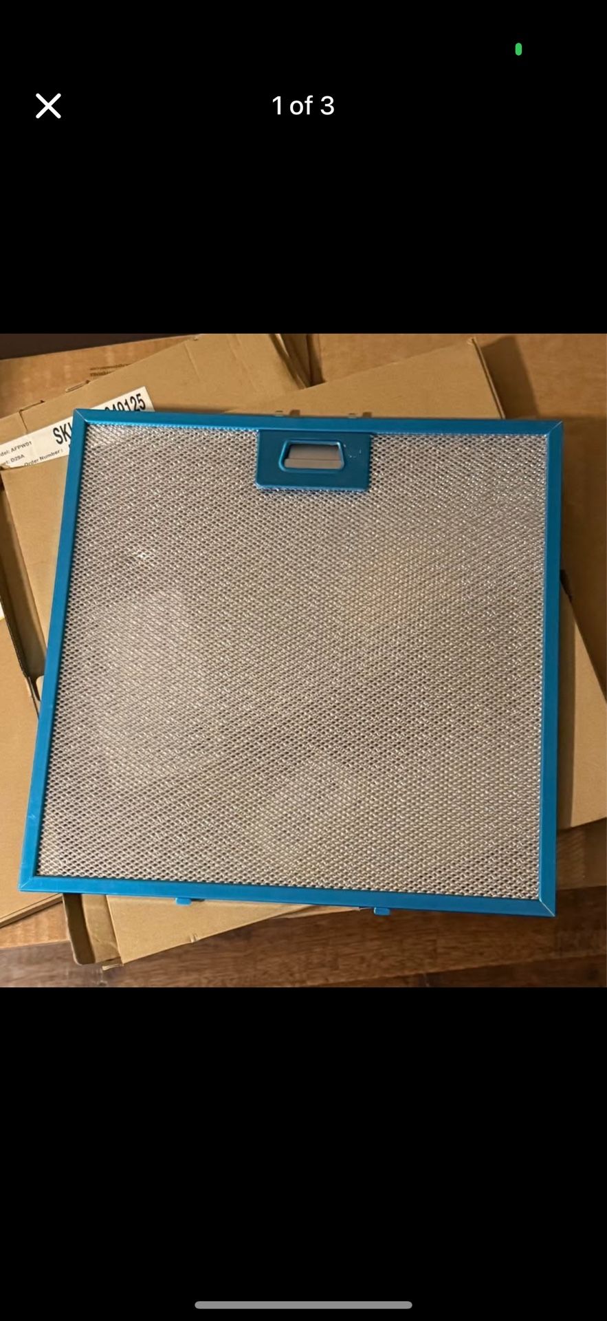 Aluminum Filter Replacement for 30 in. Pyramid Kitchen Wall Mount Range Hood