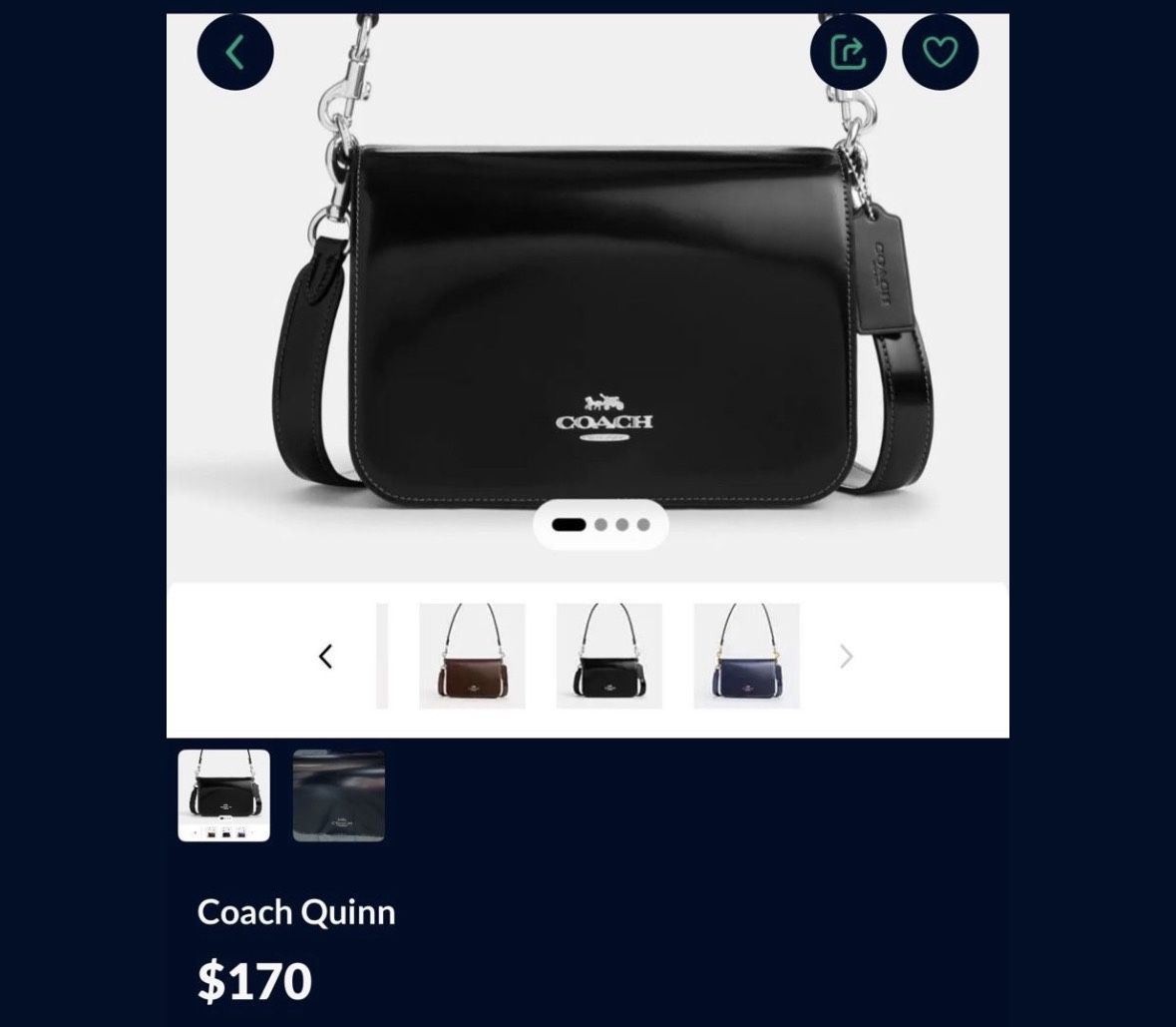 Coach Shoulder Bag
