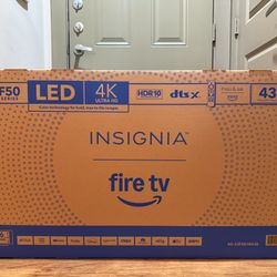 40” Insignia Fire TV NEW