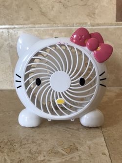 Hello Kitty Electric Rechargeable Handheld Fan 