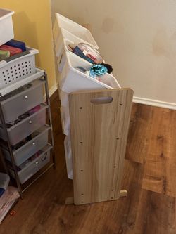kids’ 12-bin toy storage organizer