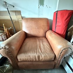 Real Leather Chair