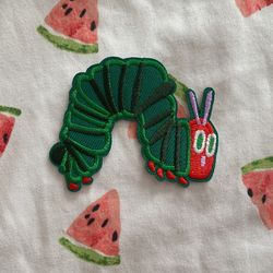 Iron On Eric Carle Hungry Caterpillar Patches