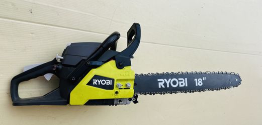 🪓 For Sale: RYOBI 18″ 38cc Gas Chainsaw – Great Condition!