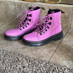 Pink Doc martins women 7