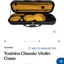 Brand New Toshira Classic Violin Case