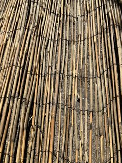 13.5’ Reed Fencing: 13.5”W x 6’H