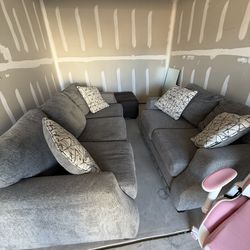 Couch, Loveseat, & Ottoman