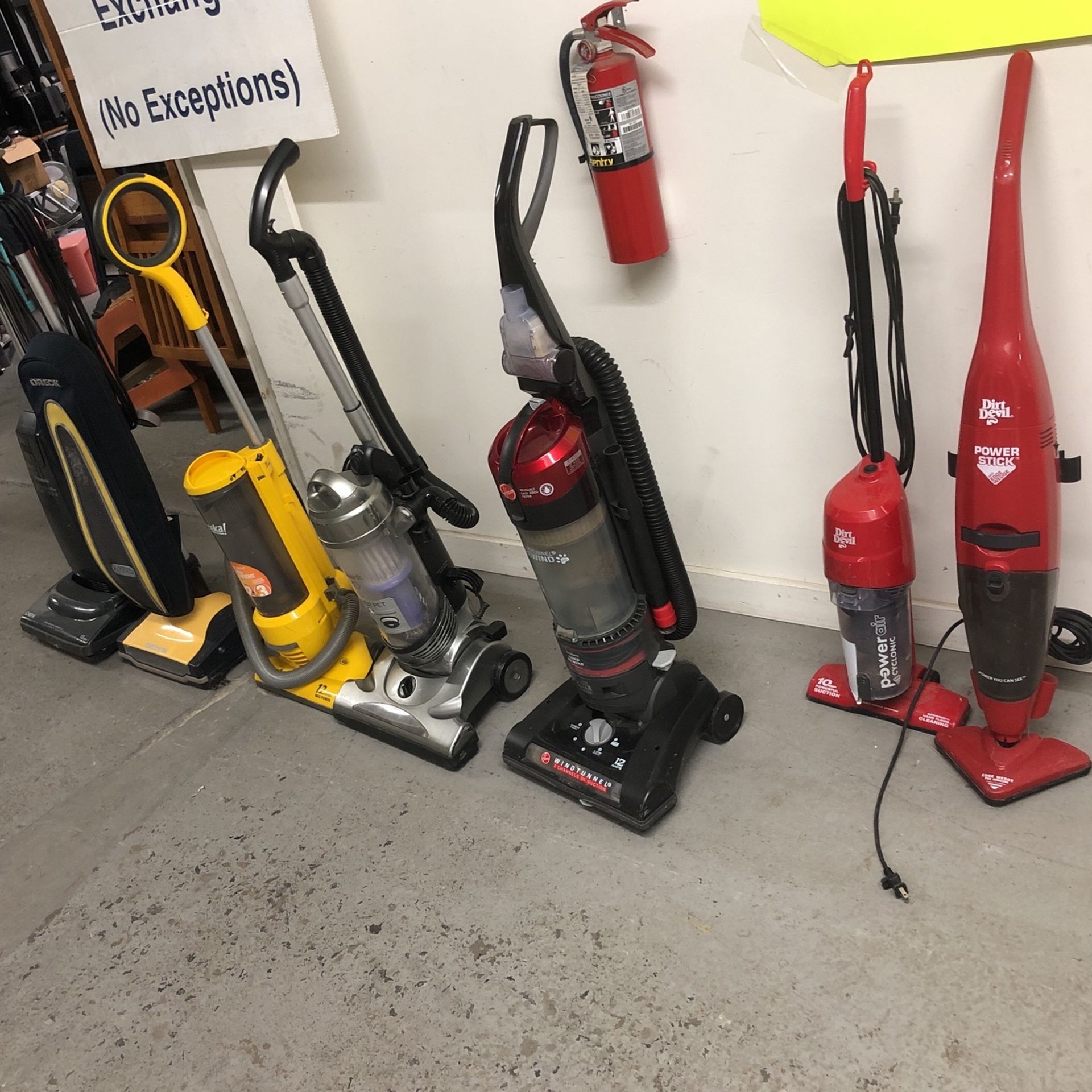 Good working condition vacuums