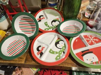 Bundle Of Christmas Plates